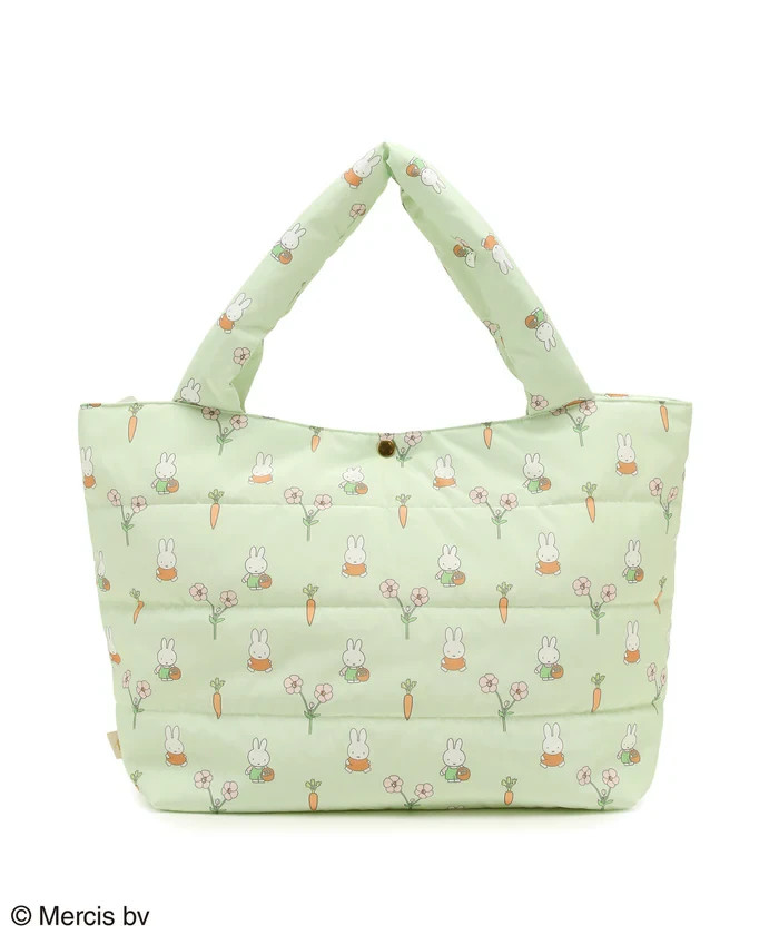 Miffy x ROPE' PICNIC Water Repellent Quilted Tote Bag 15