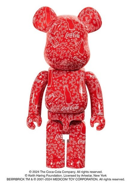 BE@RBRICK Coca-Cola Keith Haring 1000% BE@RBRICK Coca-Cola Keith Haring 1000%