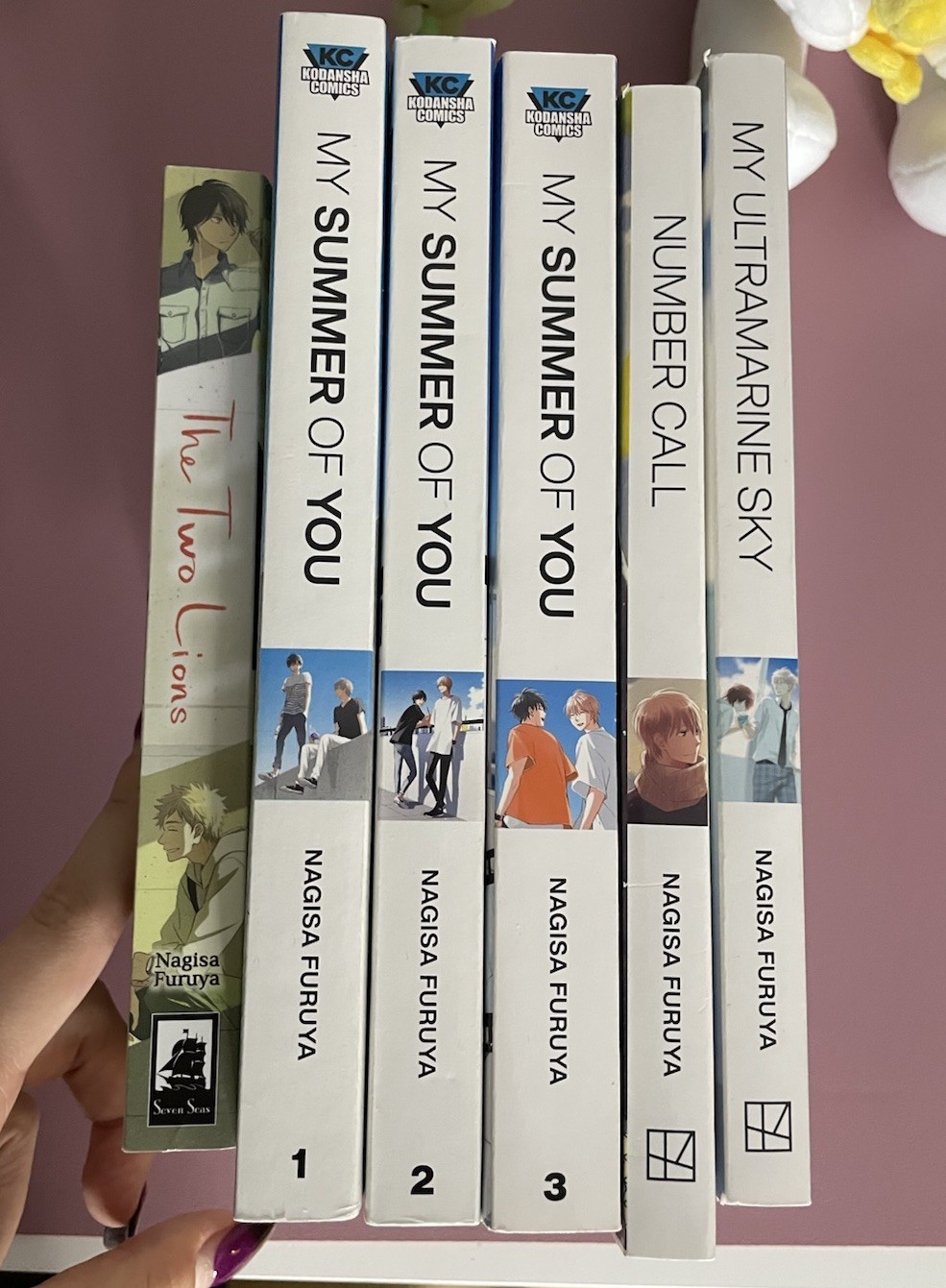 Nagisa Furuya Set: My Summer of You Vol. 1-3, Two Lions, Number Call, etc. Nagisa Furuya Set: My Summer of You Vol. 1-3, Two Lions, Number Call, etc.