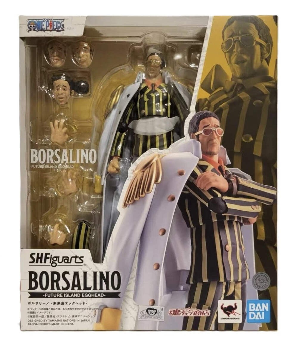 S.H.Figuarts Borsalino Kizaru Future Island Egghead One Piece SHF Bandai Tamashi