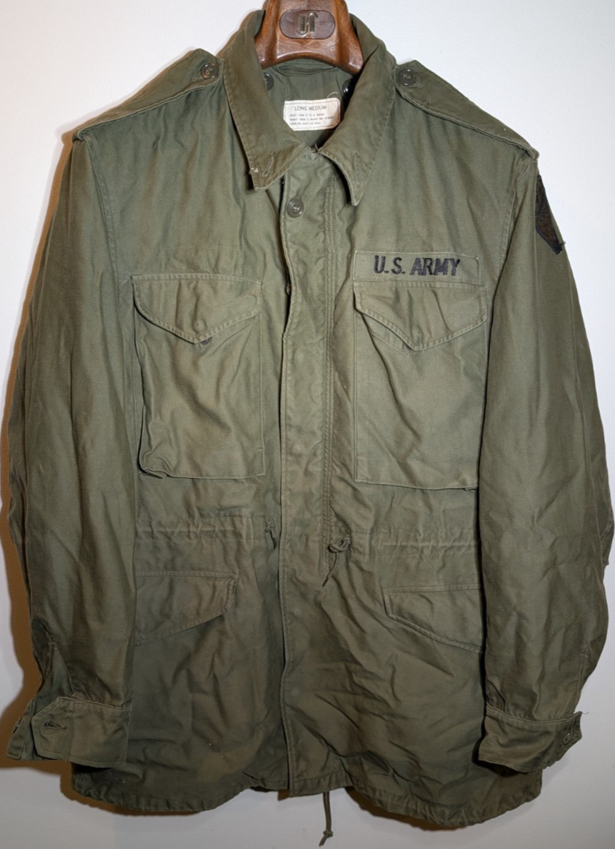 Vintage Nice M-51 M-1951 Field Jacket Very Rare Size Medium Long Sep 1958