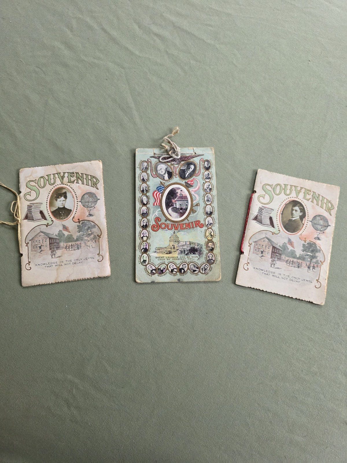 Vintage Souvenir Pupils List Wood County Ohio 1904-05 And 1908-09