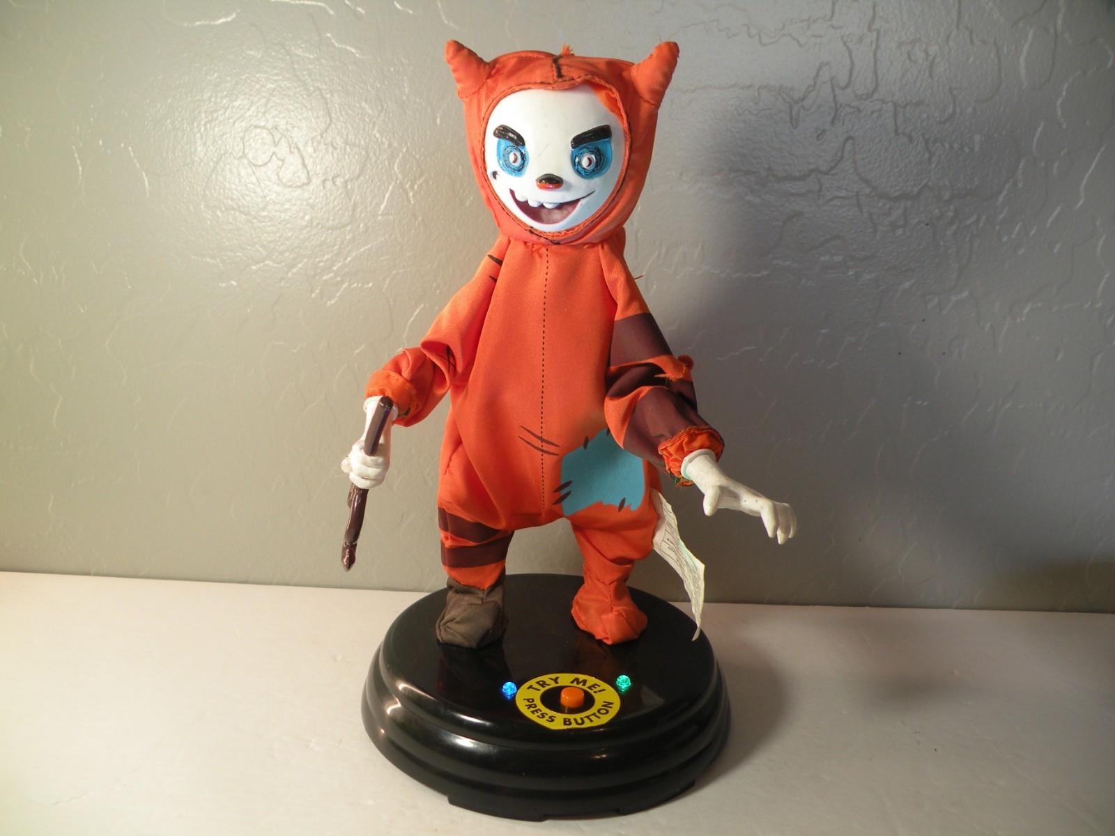 RARE GEMMY Halloween GRAVE RAVER DEVIL This Is Why I'm Hot Light Sounds NO Dance RARE GEMMY Halloween GRAVE RAVER DEVIL This Is Why I'm Hot Light Sounds NO Dance
