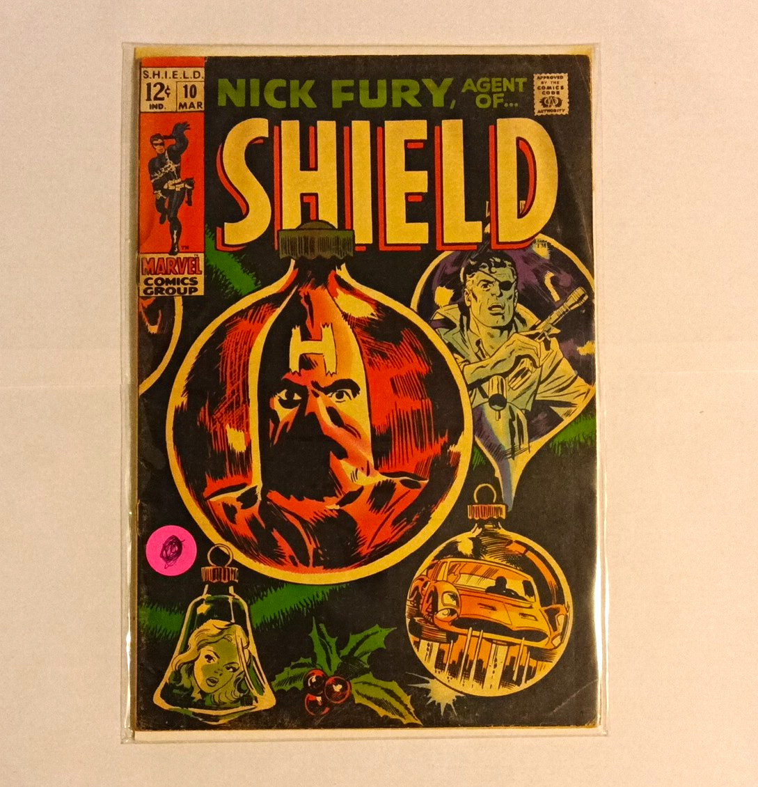 Marvel Nick Fury Agent of S.H.I.E.L.D. #10 Jim Steranko Nick Fury S.H.I.E.L.D.