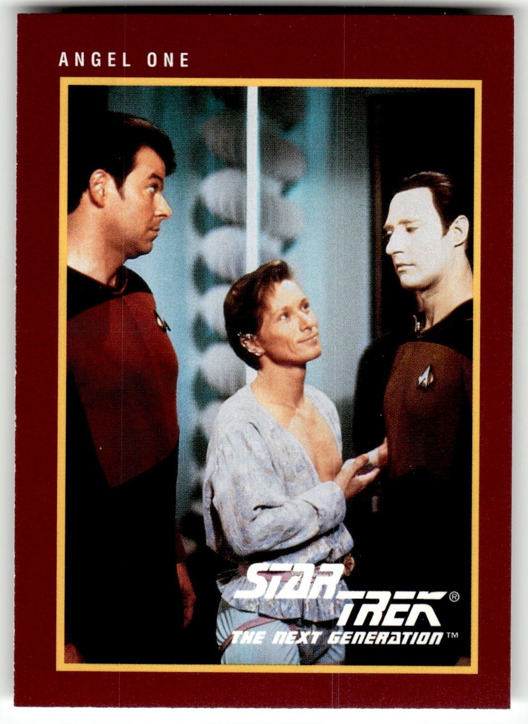 1991 Impel Star Trek 25th Anniversary Trading Card #64 Angel One