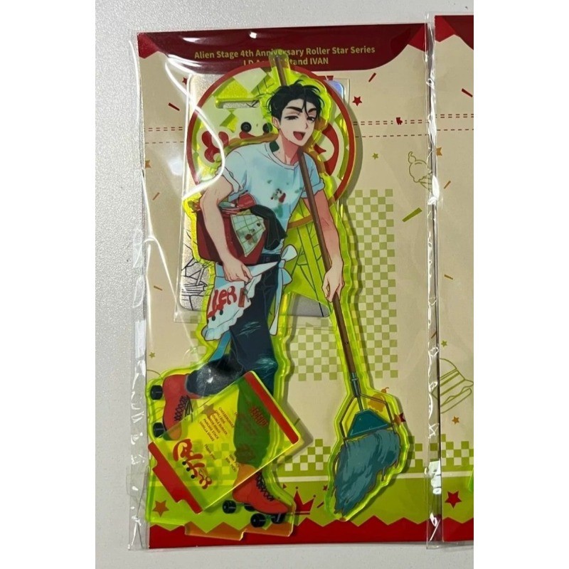 Anime Alien Stage Ivan Till Cosplay Acrylic Desktop Stand Figure Standing Sign