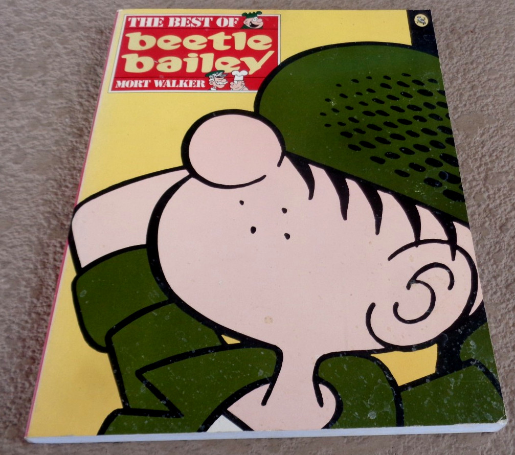 THE BEST OF BEETLE BAILEY MORT WALKER TPB (1984 HRW COMICANA) VGC VTG COMICS