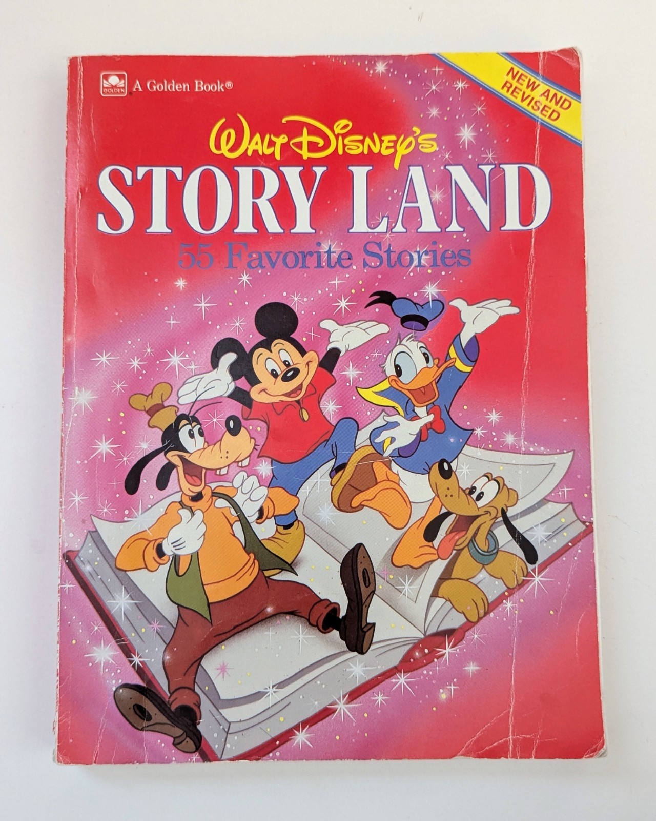 Vintage 1991 Walt Disney Story Land 55 Favorite Stories Golden Book Paperback