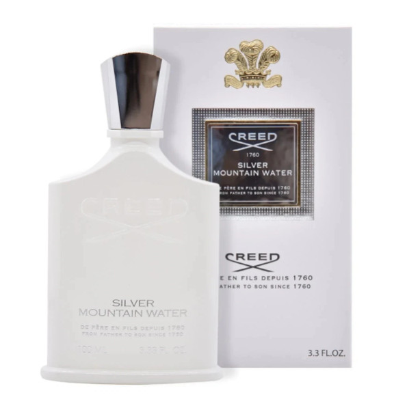 Creed Silver Mountain Water Eau de Parfum Spray 3.3 oz / 100 ml – Men’s Cologne
