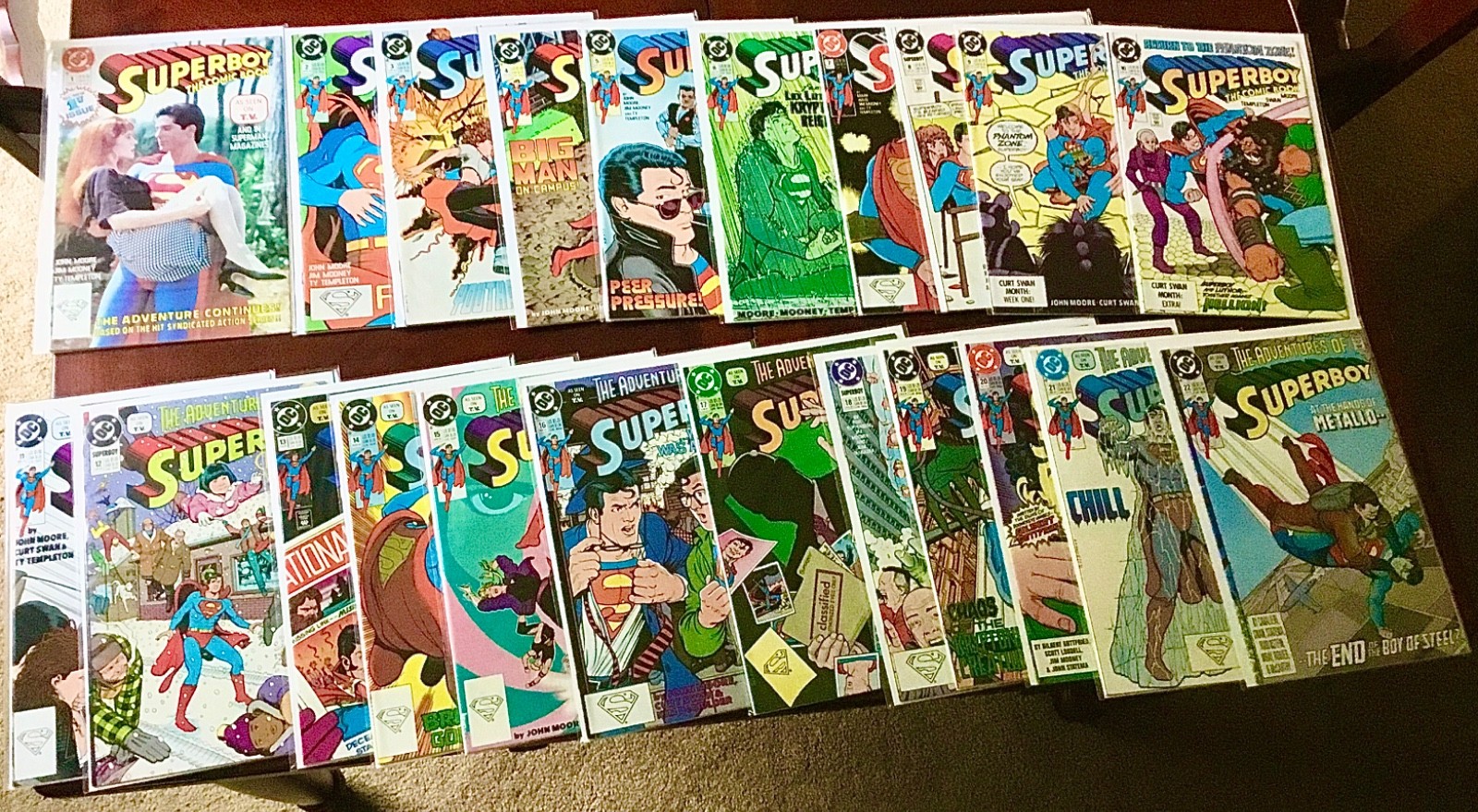 Superboy / Adventures of Superboy - 1990 - #1-22 Complete Series 2 - Ships Free