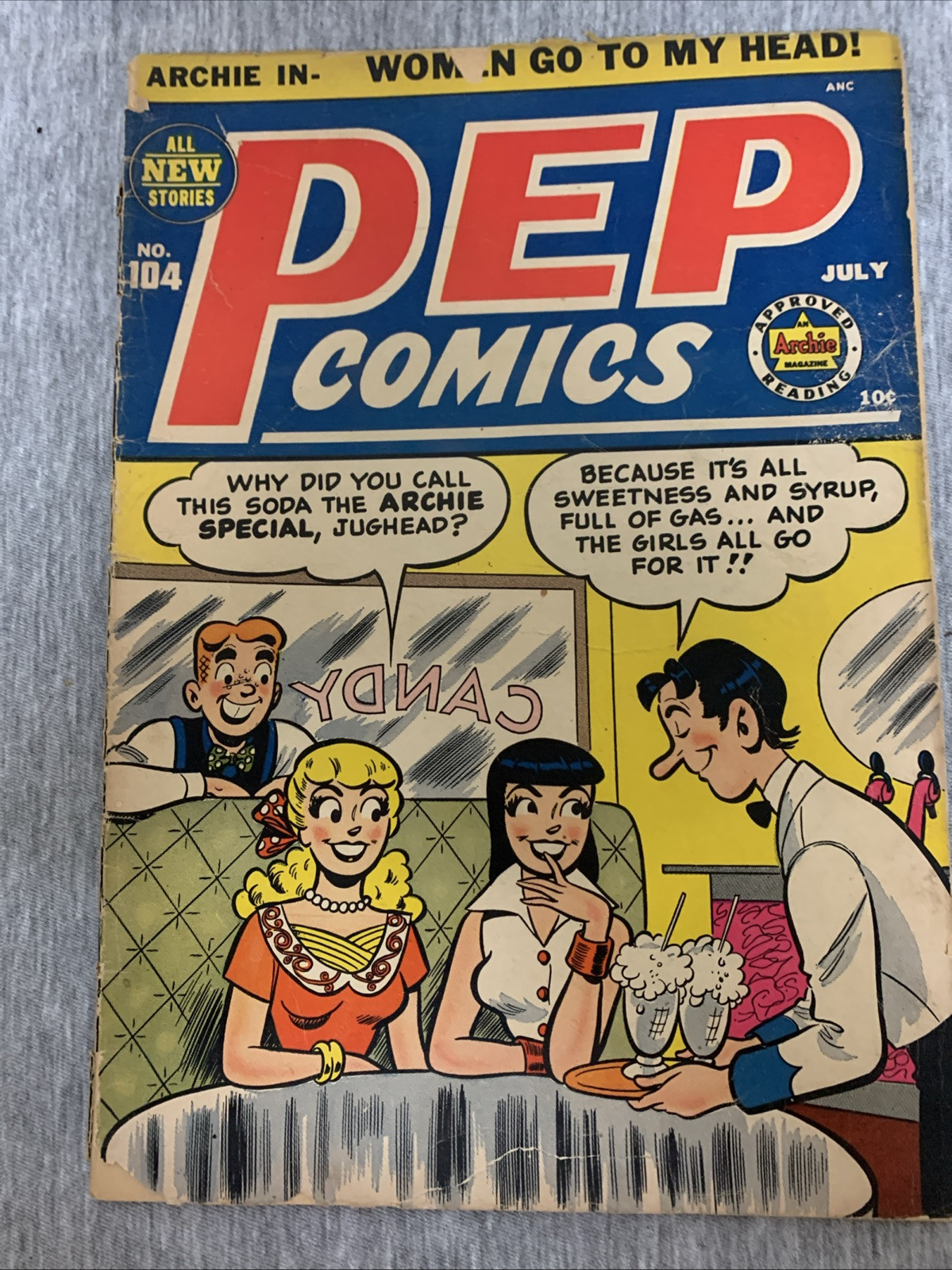 Pep Comics #104 1954 Archie 