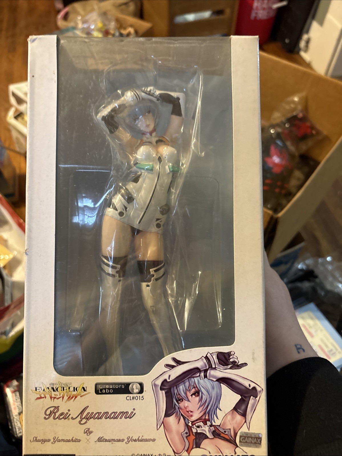 Creator\'s Labo CL#015 Neon Genesis Evangelion Rei Ayanami Figure YAMATO 2007
