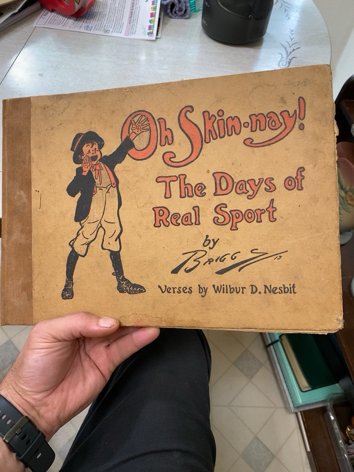 1913 OH SKIN-NAY Days of Real Sport Clare Briggs Platinum Age Comic Cartoon Book