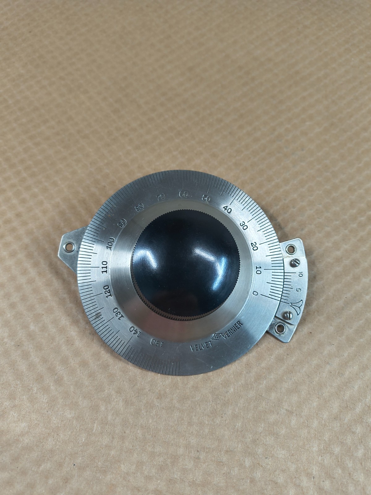 National Velvet Vernier Dial w/ Knob and pointer from ham radio NEW 0-150+