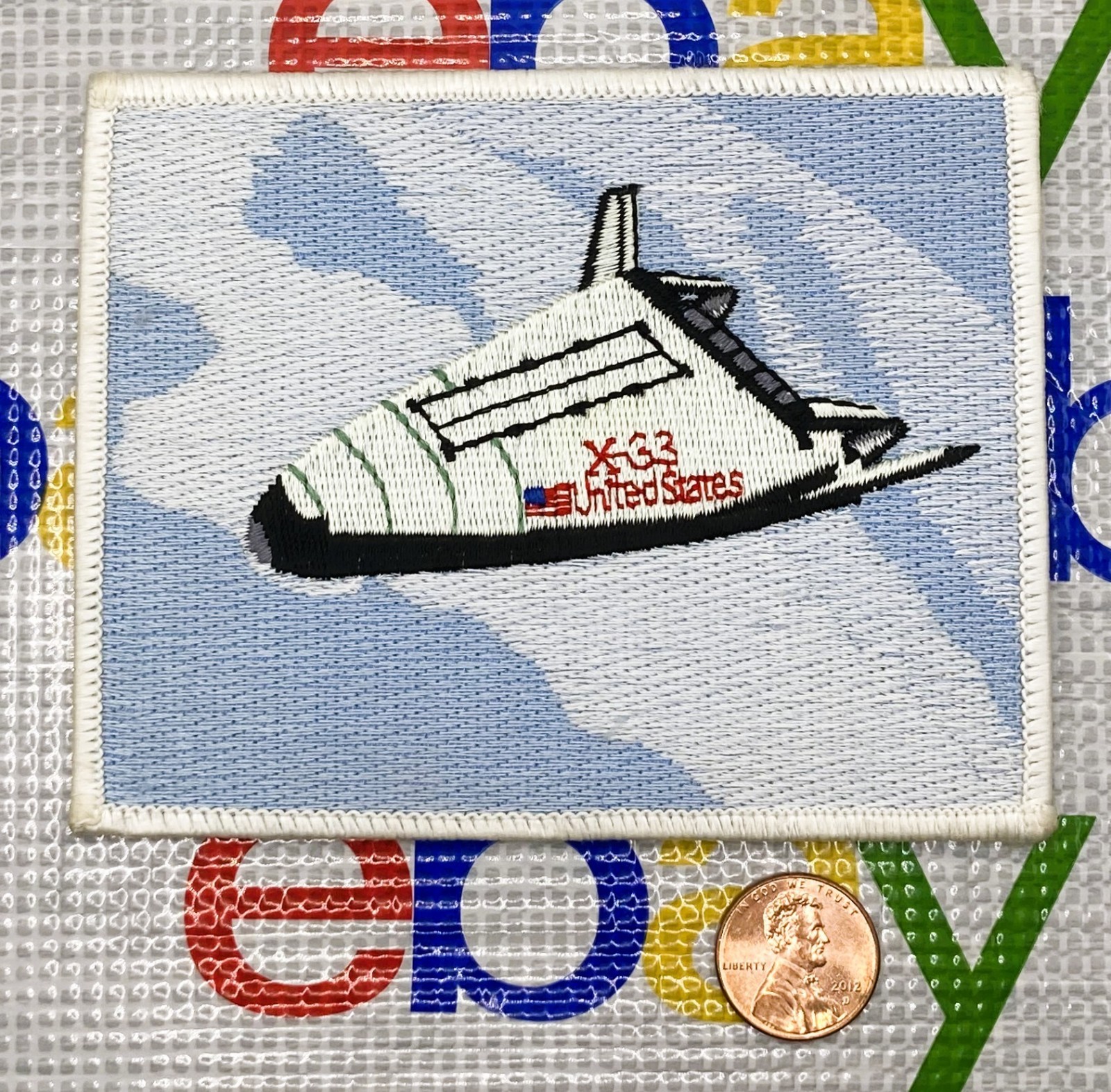 Patch - Lockheed Martin X-33 - Demonstrator Suborbital Spaceplane - 4.5\