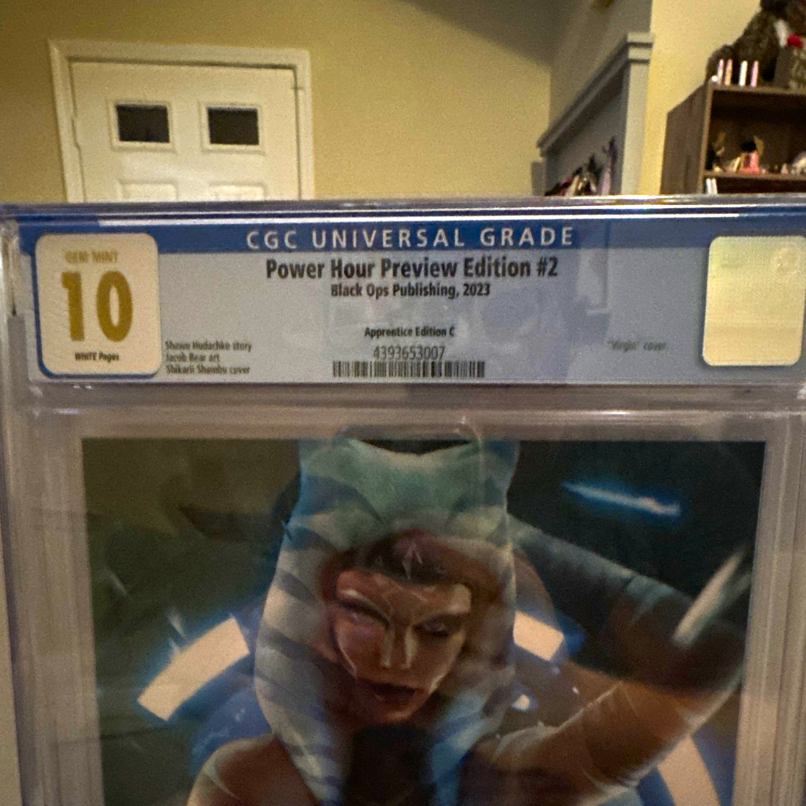 Power Hour #2 CGC 10 Gem Mint 2023 Black Ops Preview Virgin Shambu 4393653007