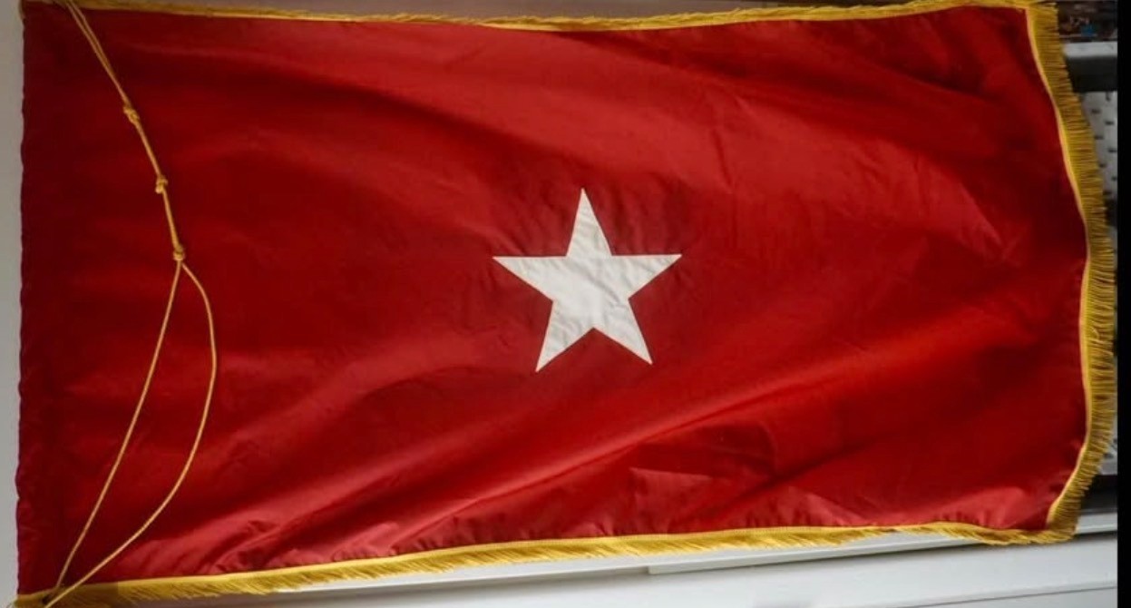 Vintage US Army 1 Star Brigadier General Service Flag