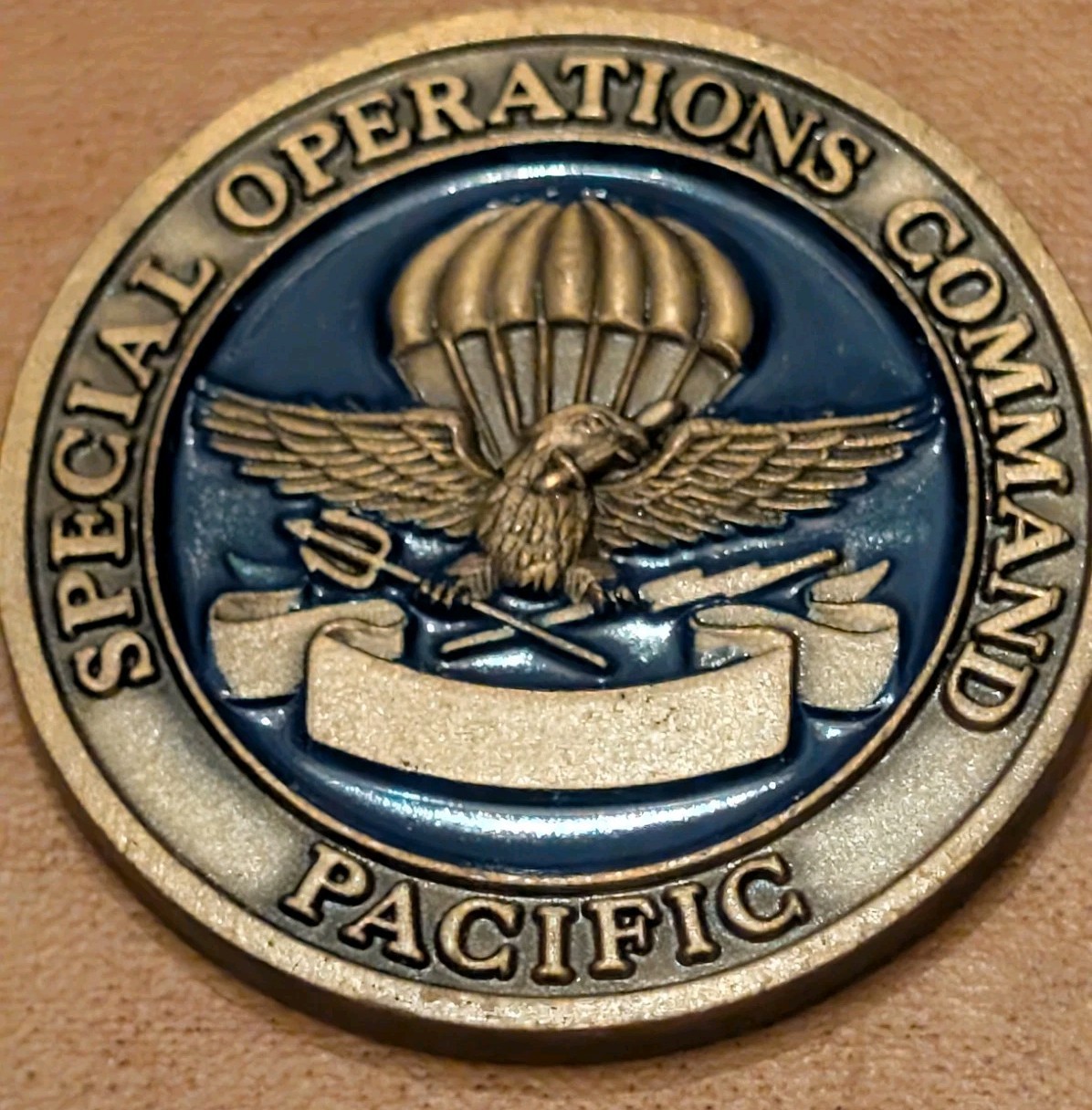 Challenge Coin Special Operations Command Pacific Rare Original Great Condition Challenge Coin Special Operations Command Pacific Rare Original Great Condition