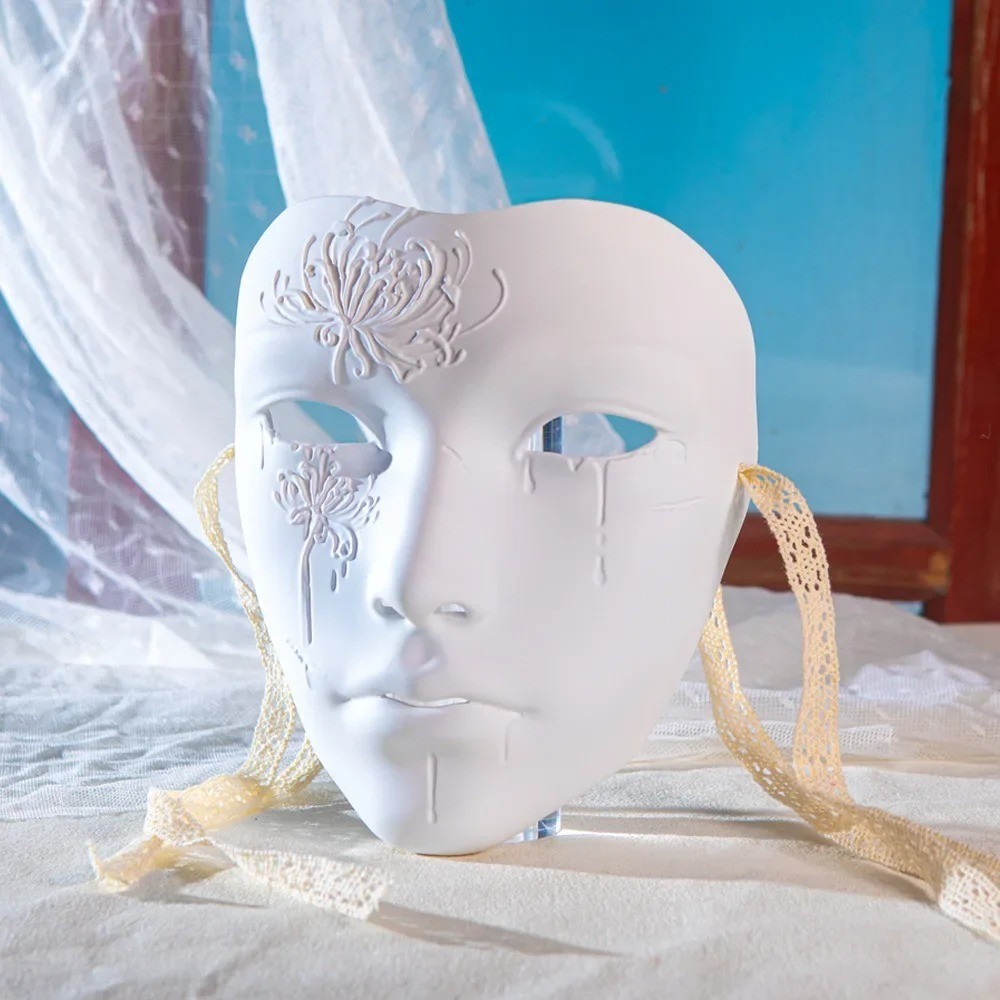 Halloween Venetian Face Mask Creepy Carnival Cosplay Costume Party Prop