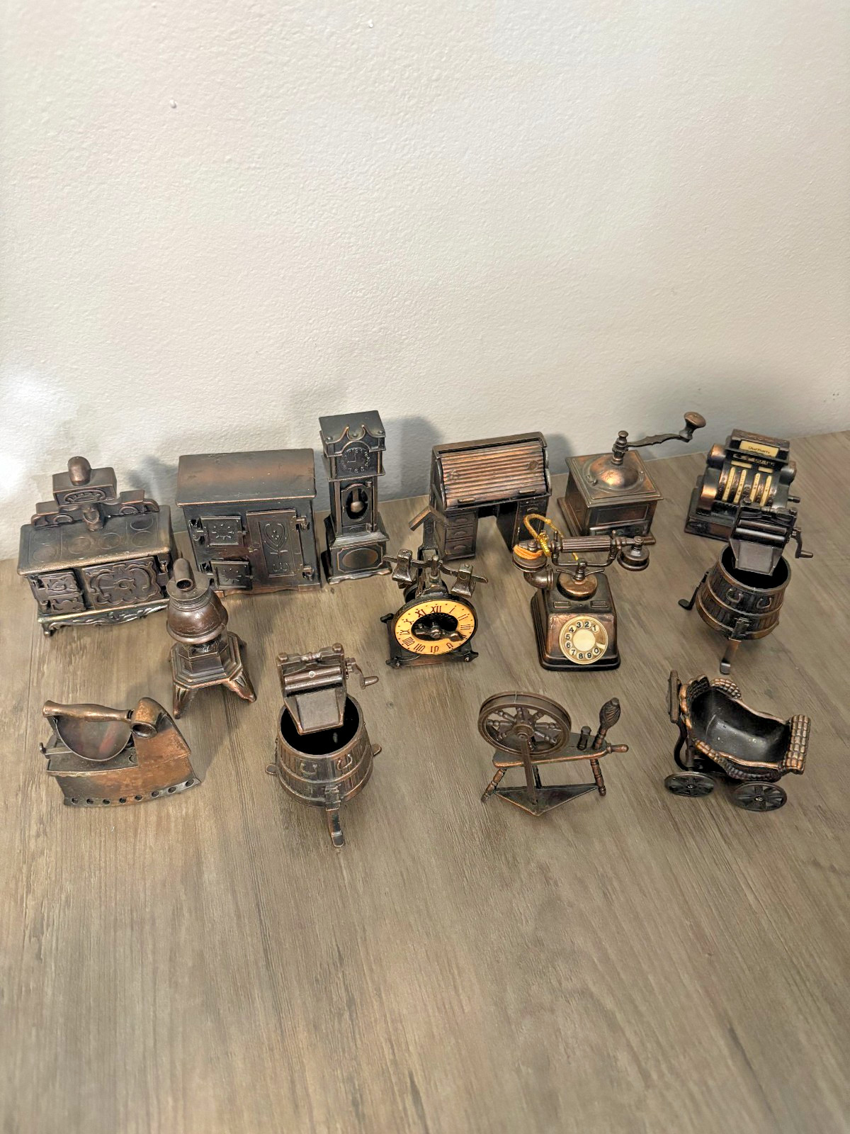 Vintage 1970s Durham Industries Metal Miniatures Lot of 14 Die Cast Vintage 1970s Durham Industries Metal Miniatures Lot of 14 Die Cast
