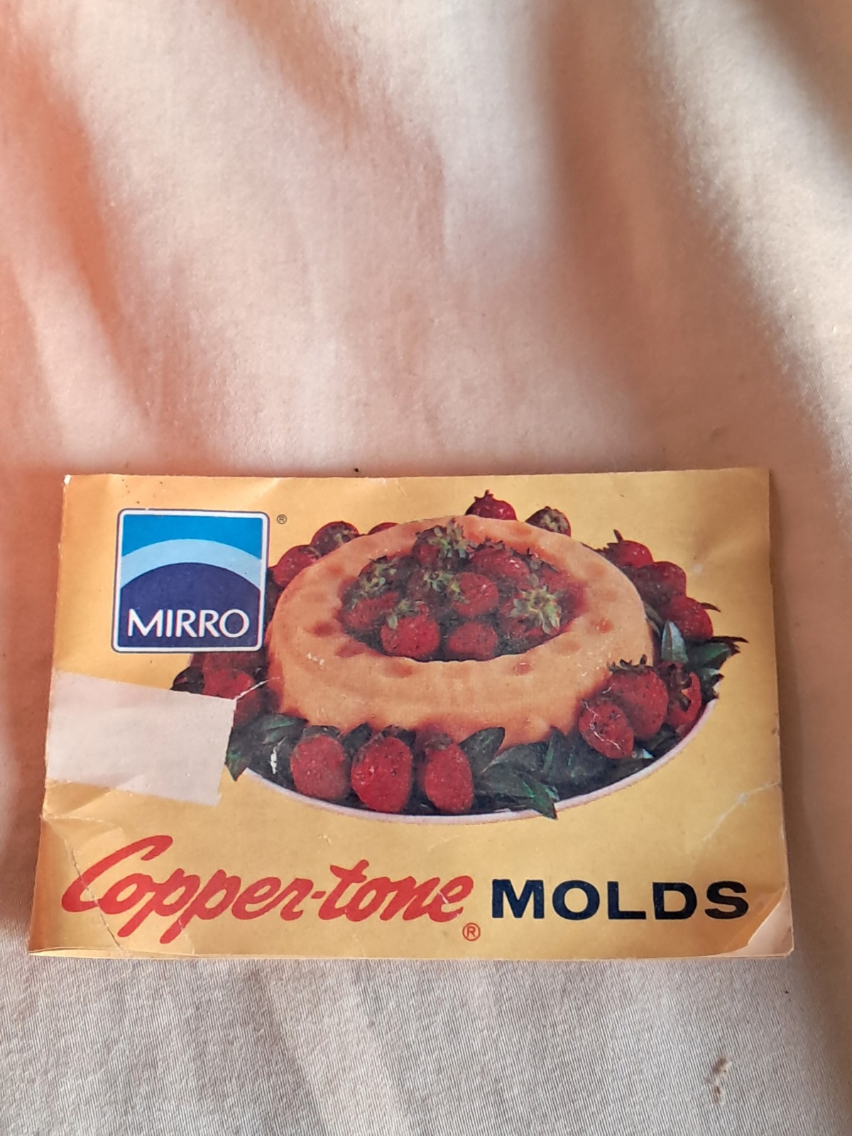 NEW Vintage Mirro Copper Tone Oval Melon Shape Gelatin Mold Ridged Sides GFE