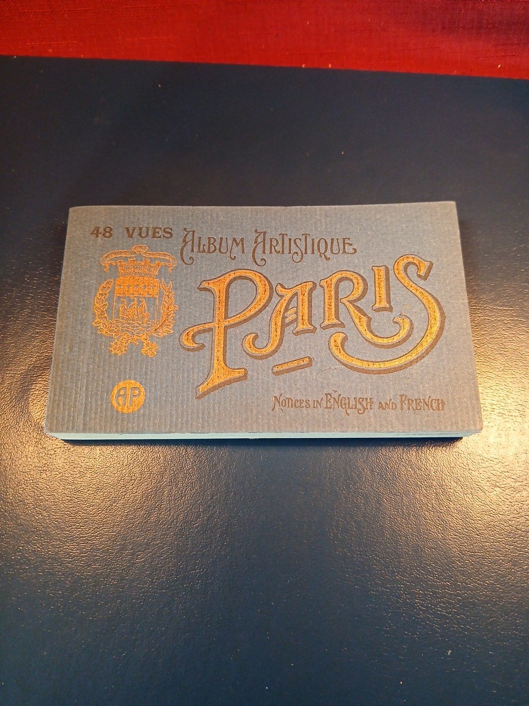 Vtg AP 48 Vues Album Artistique Of Paris