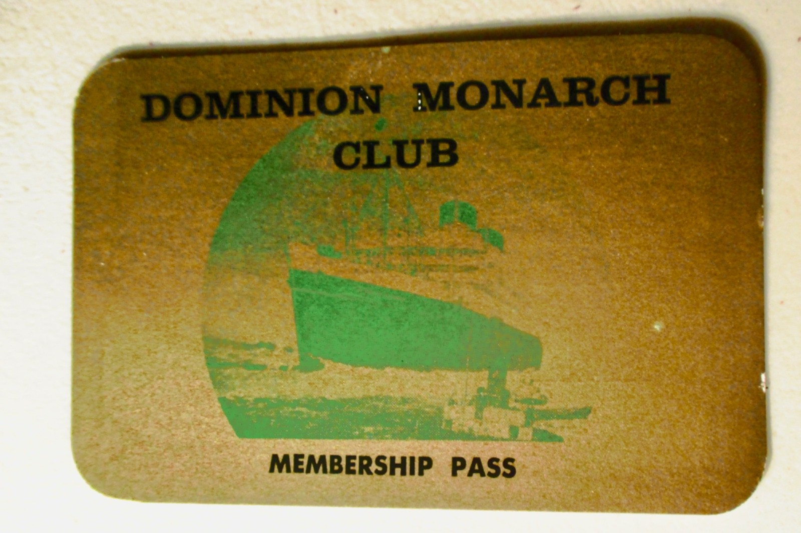SALE-RARE CENTURY 21 SEATTLE WORLD\'S FAIR 1962 PASS TO THE SHIP DOMINION MONARCH