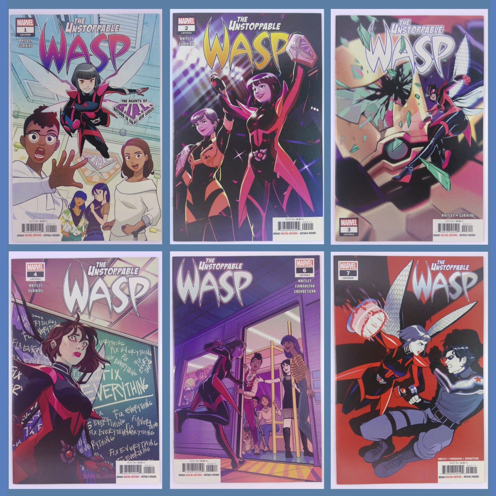 Unstoppable Wasp (2018) 1-4 6-10 | 9 Book Lot | Marvel Avengers