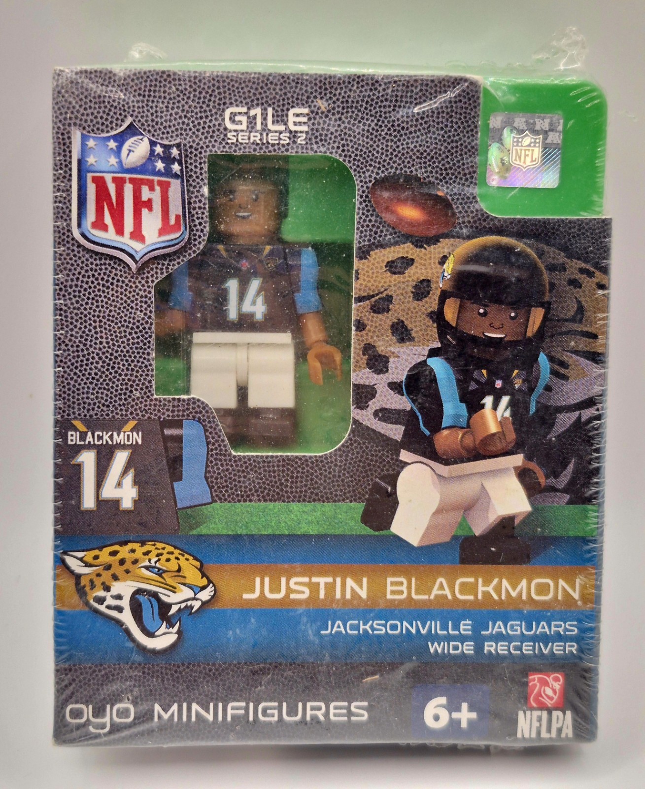 Oyo Minifigure JUSTIN BLACKMON G1LE Series 2 Jacksonville Jaguars Oyo Minifigure JUSTIN BLACKMON G1LE Series 2 Jacksonville Jaguars