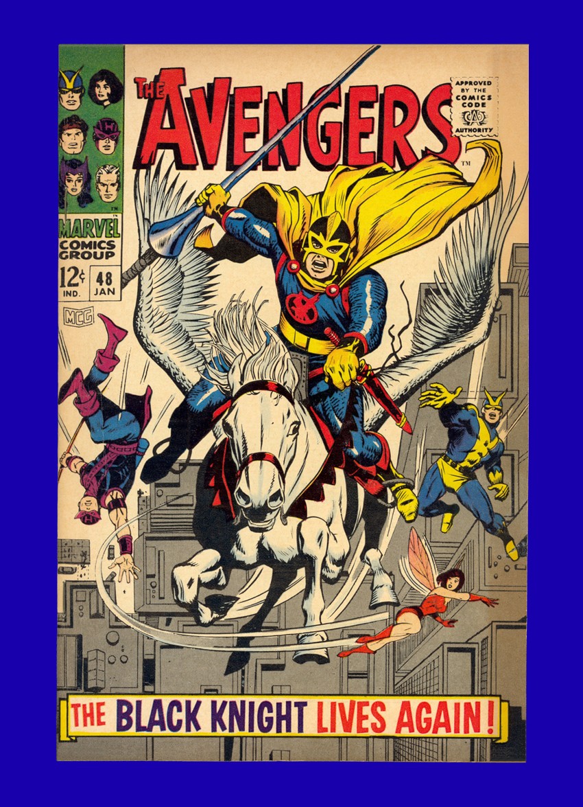 Avengers #48 - 1st App of Dane Whitman as the New Black Knight - 1968 - 9.4 NM