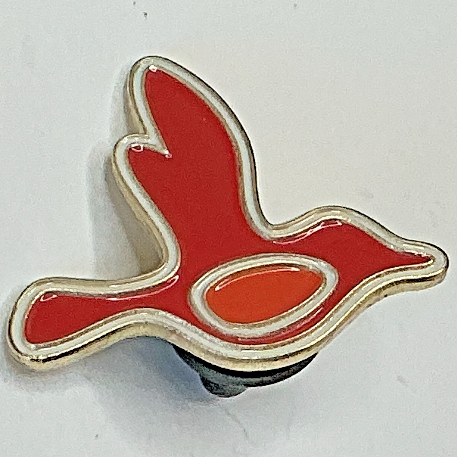ORACLE Red Dove Promotional Lapel Hat Tie Pin (B6)