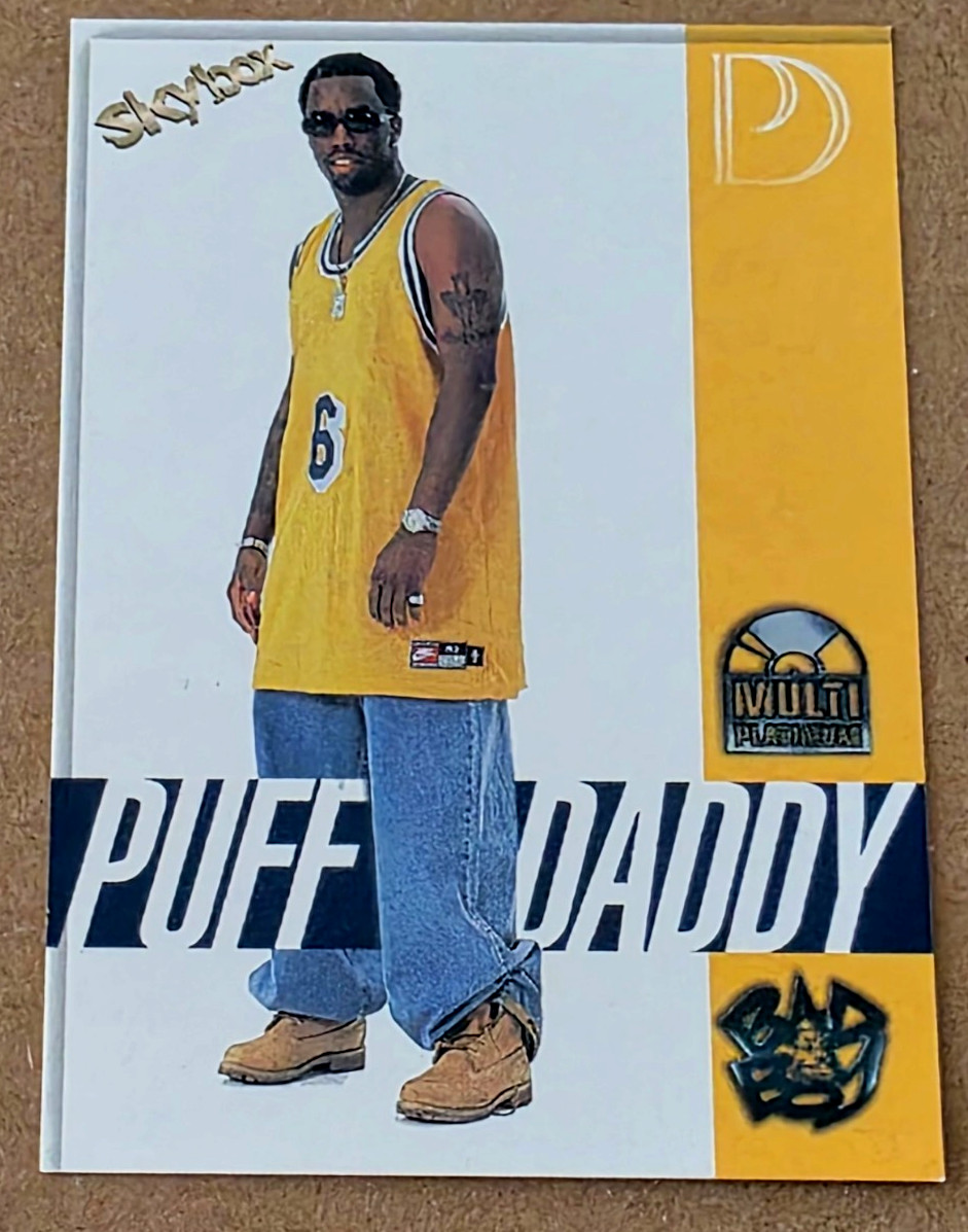 1998 Skybox Bad Boy Entertainment Sean Puff Daddy Combs Rookie Card