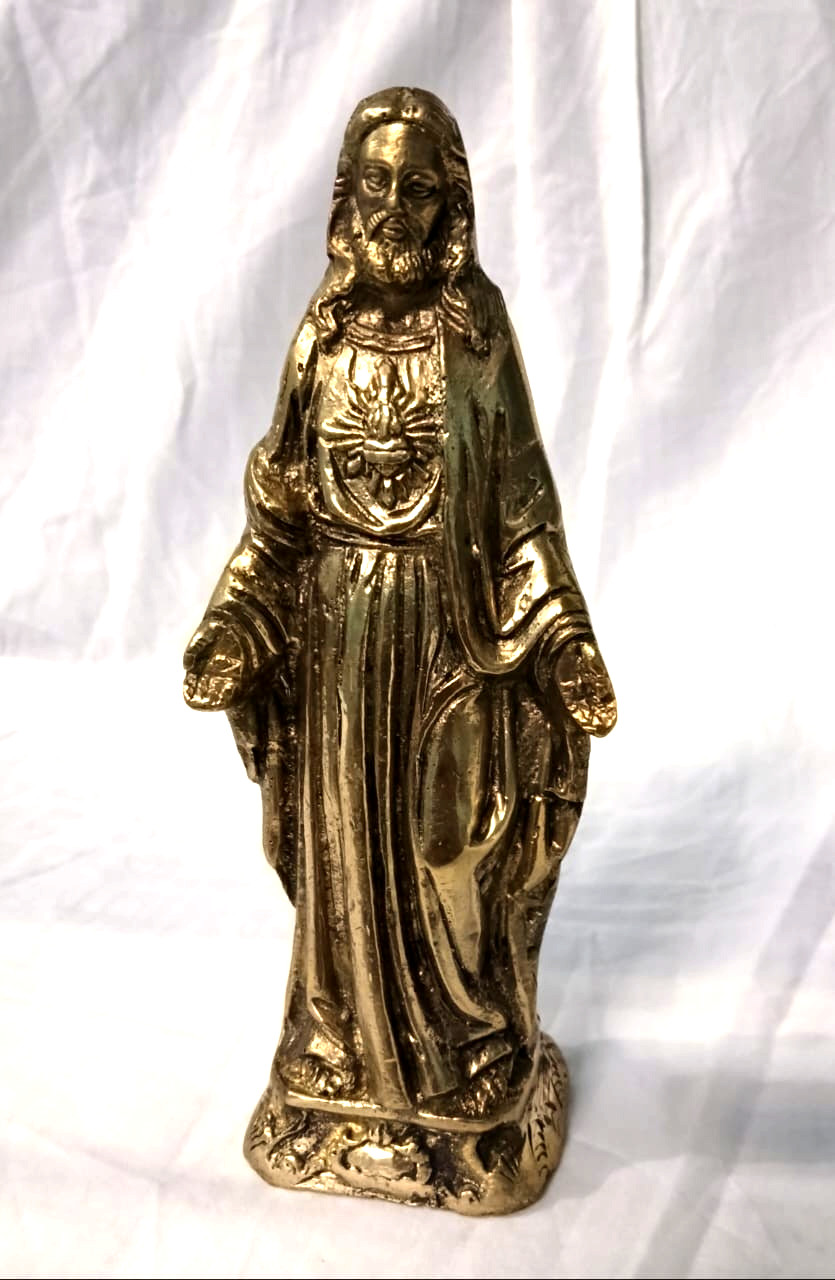 Brass Made Jesus Christ  idol Statue  Sculpture Statue of Christians