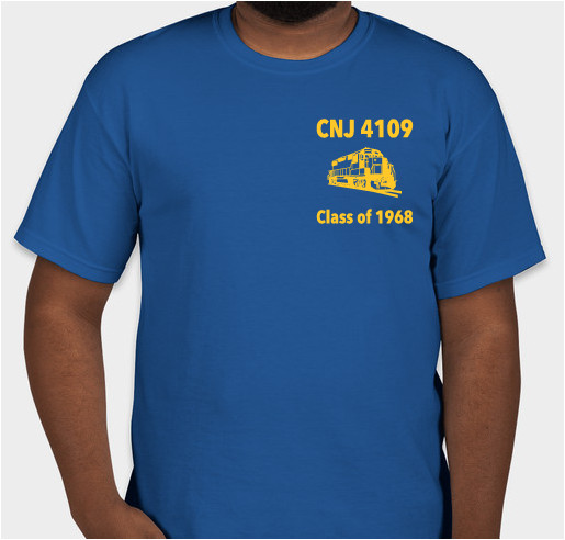 CNJ JCL Jersey Central Lines #4109 Custom T-Shirt L@@K Size XX-Large CRRNJ