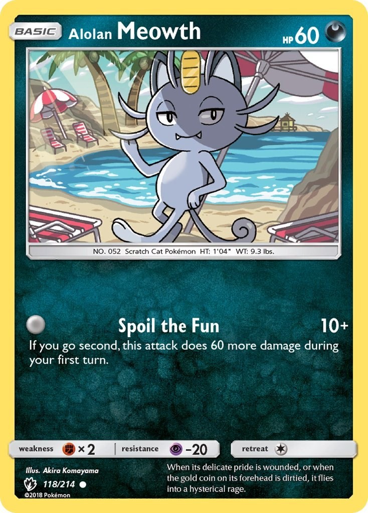 Alolan Meowth [SM8 - 118/214] LP