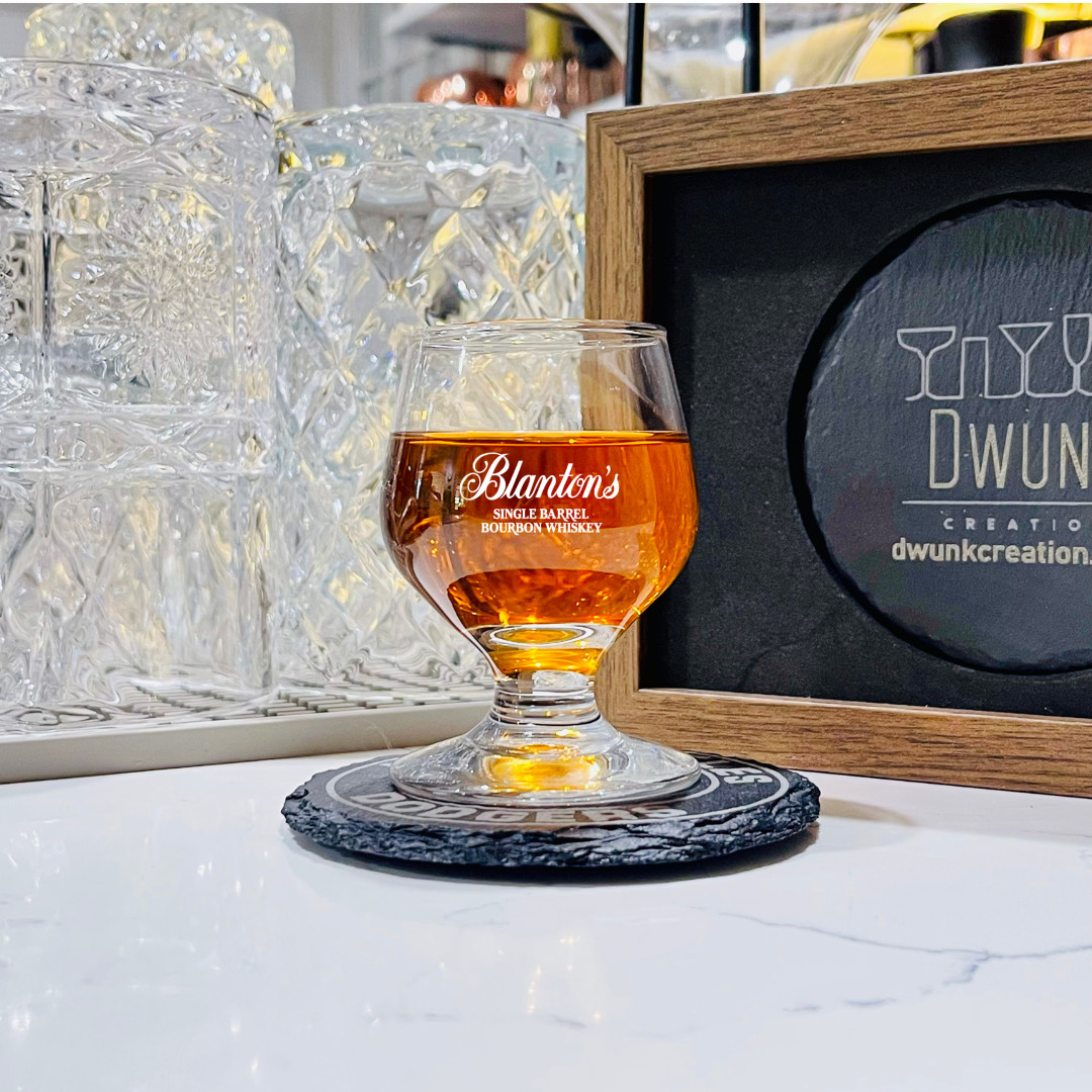 Custom Engraved Blanton's Single Barrel Snifter Glass – 3.5 oz