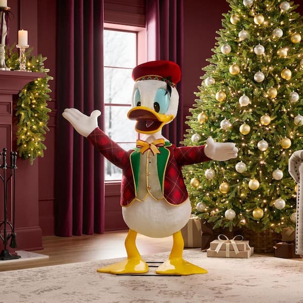 Disney Donald Duck 4 ft Animated Interactive Holiday Christmas Decor Disney Donald Duck 4 ft Animated Interactive Holiday Christmas Decor