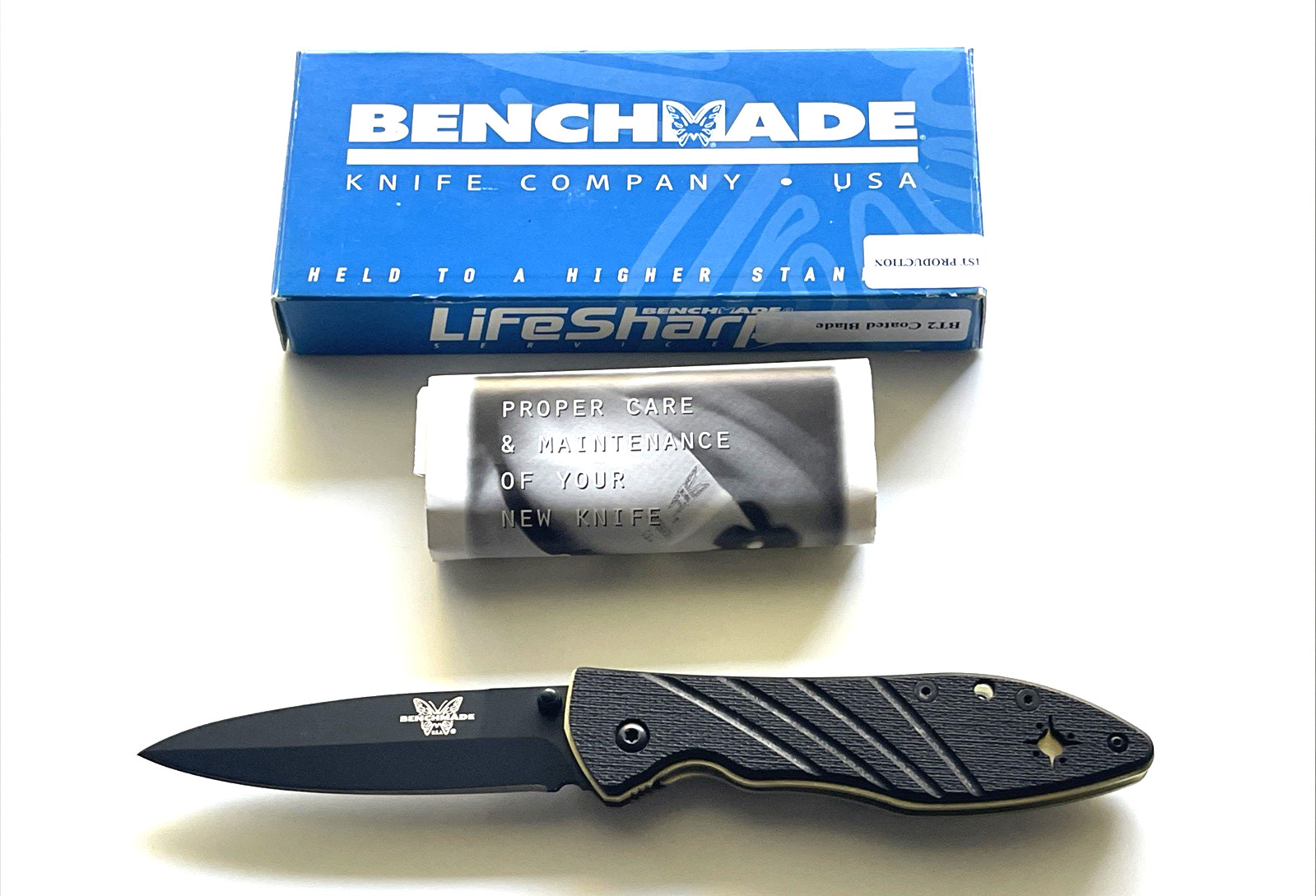 Benchmade 885BT Mini Dark Star Elishewitz Knife 1st Production Run 0501/1000