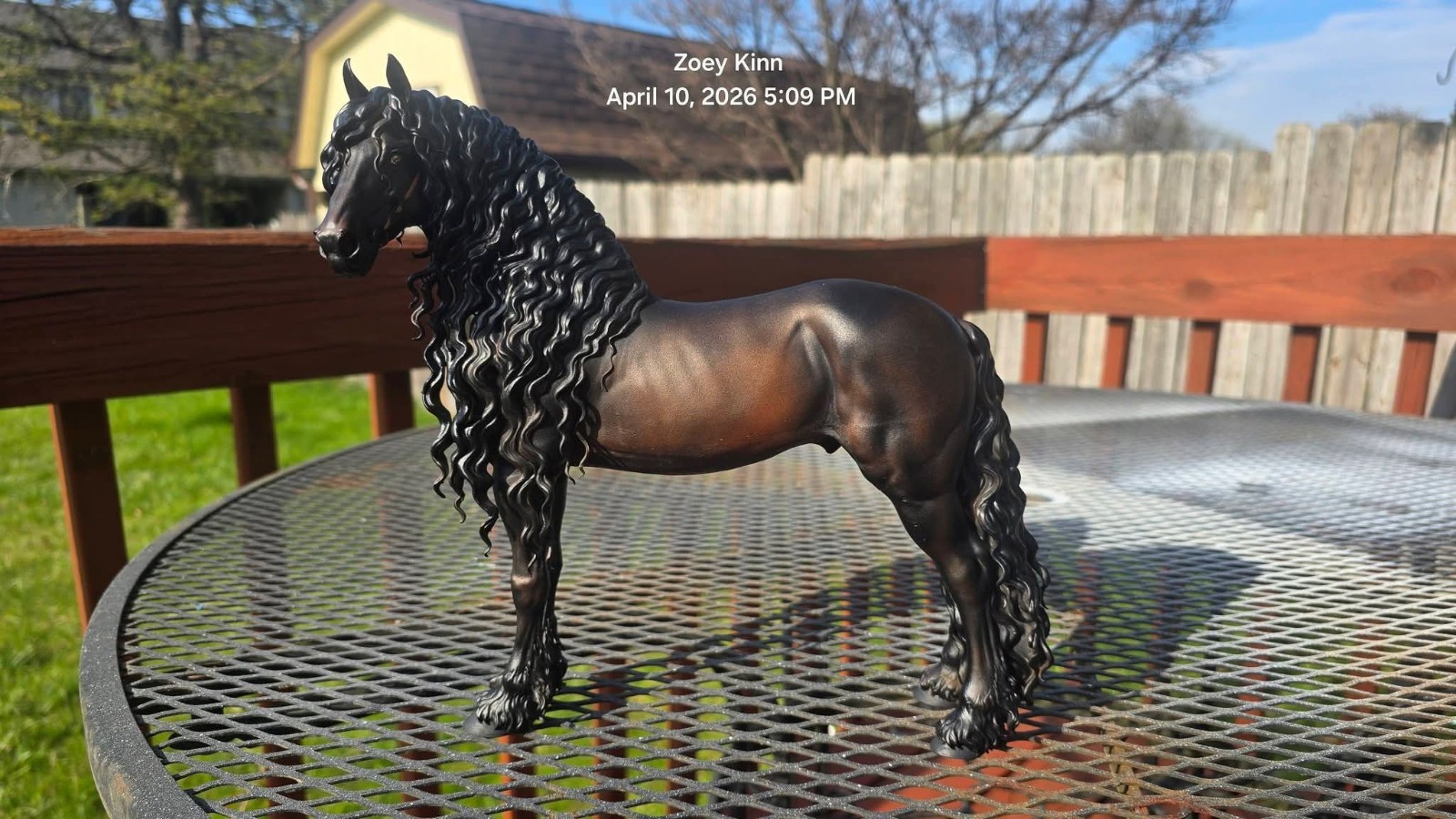 3D Print Traditional Friesian Stallion