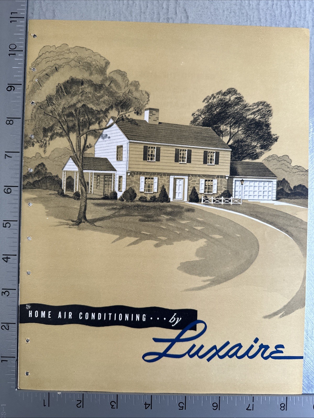 1950s Luxaire Air Conditioning Gravity Furnace Brochure C A Olsen 8 Pages 1950s Luxaire Air Conditioning Gravity Furnace Brochure C A Olsen 8 Pages
