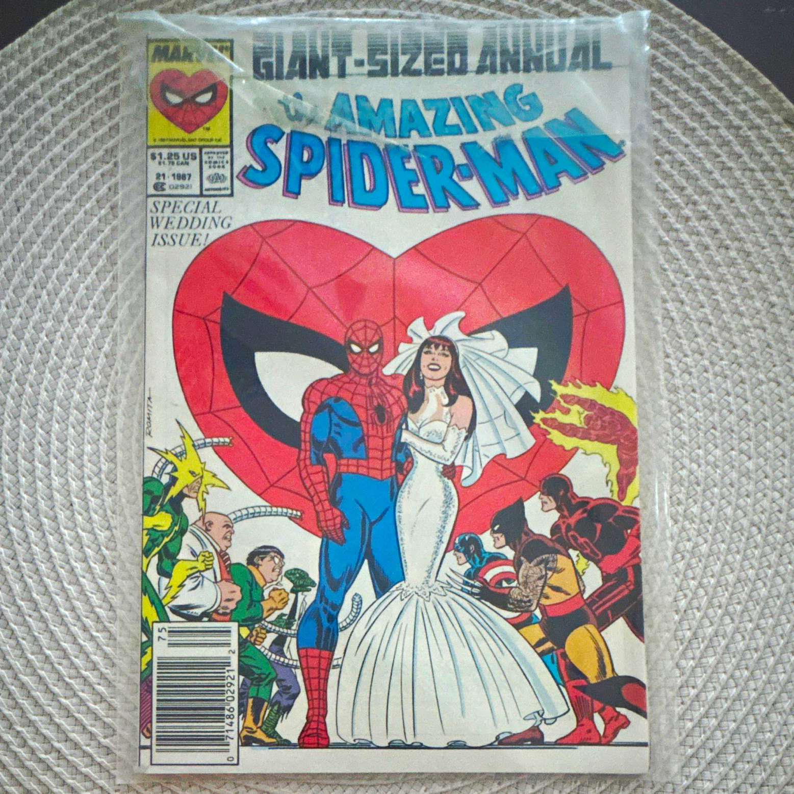 Marvel The Amazing Spider-Man Annual #21 (1987) Giant-Size Wedding Issue