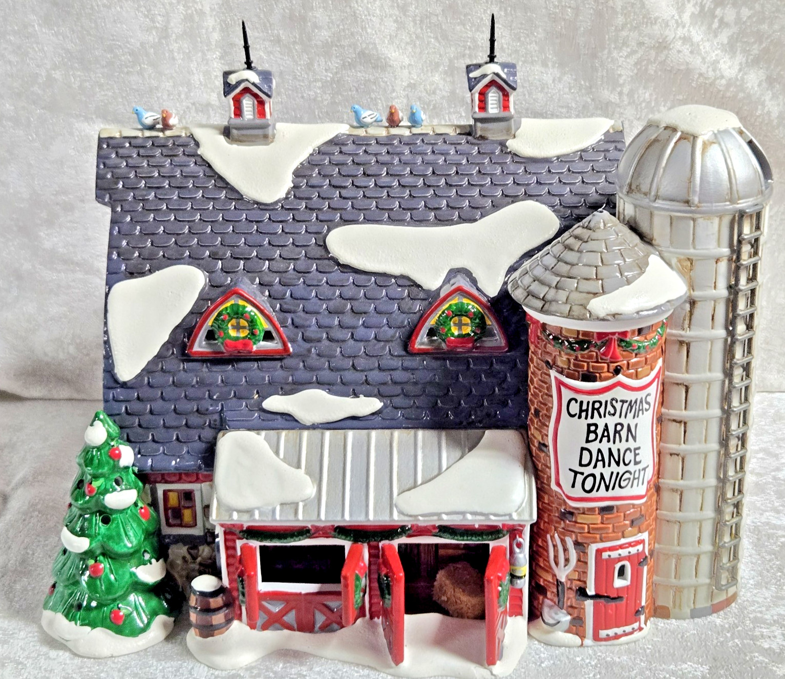 Department 56 Original Snow Village -Christmas Barn Dance #54910 - EUC