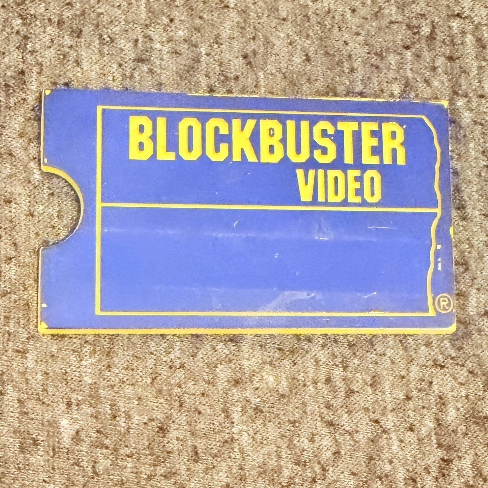 Blockbuster Video Employee Name Tag Badge 1990’s-2000’s Vintage Rare Blockbuster Video Employee Name Tag Badge 1990’s-2000’s Vintage Rare