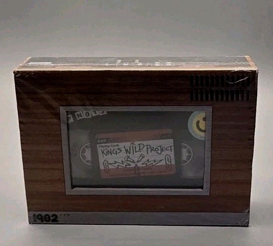 Kings Wild Project Playing Cards 1982 Video Cassette Recorder New Sealed Deck 13