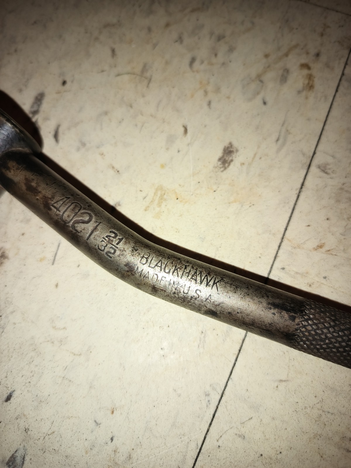 vintage black hawk 21/32 connecting rod socket wrench made in USA