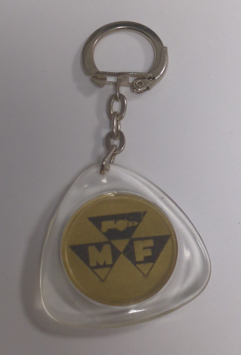 Vintage French, Massey Ferguson, Key Ring, Keyring