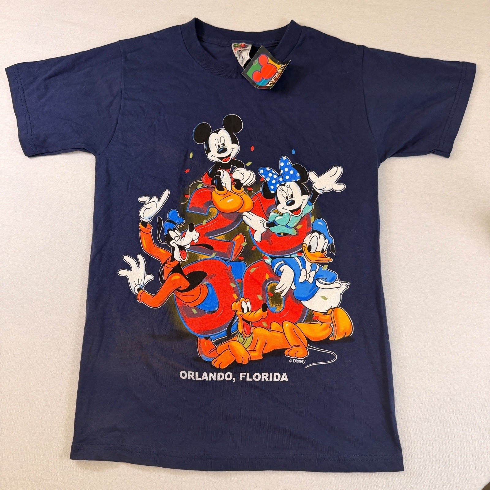 Vtg NWT 2000 Walt Disney World Mickey Mouse Shirt Adult S