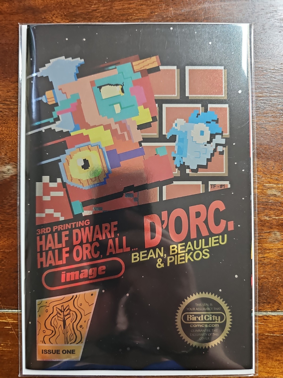 D\'ORC #1 TRISH FORSTNER 8 BIT FOIL VARIANT LTD 250