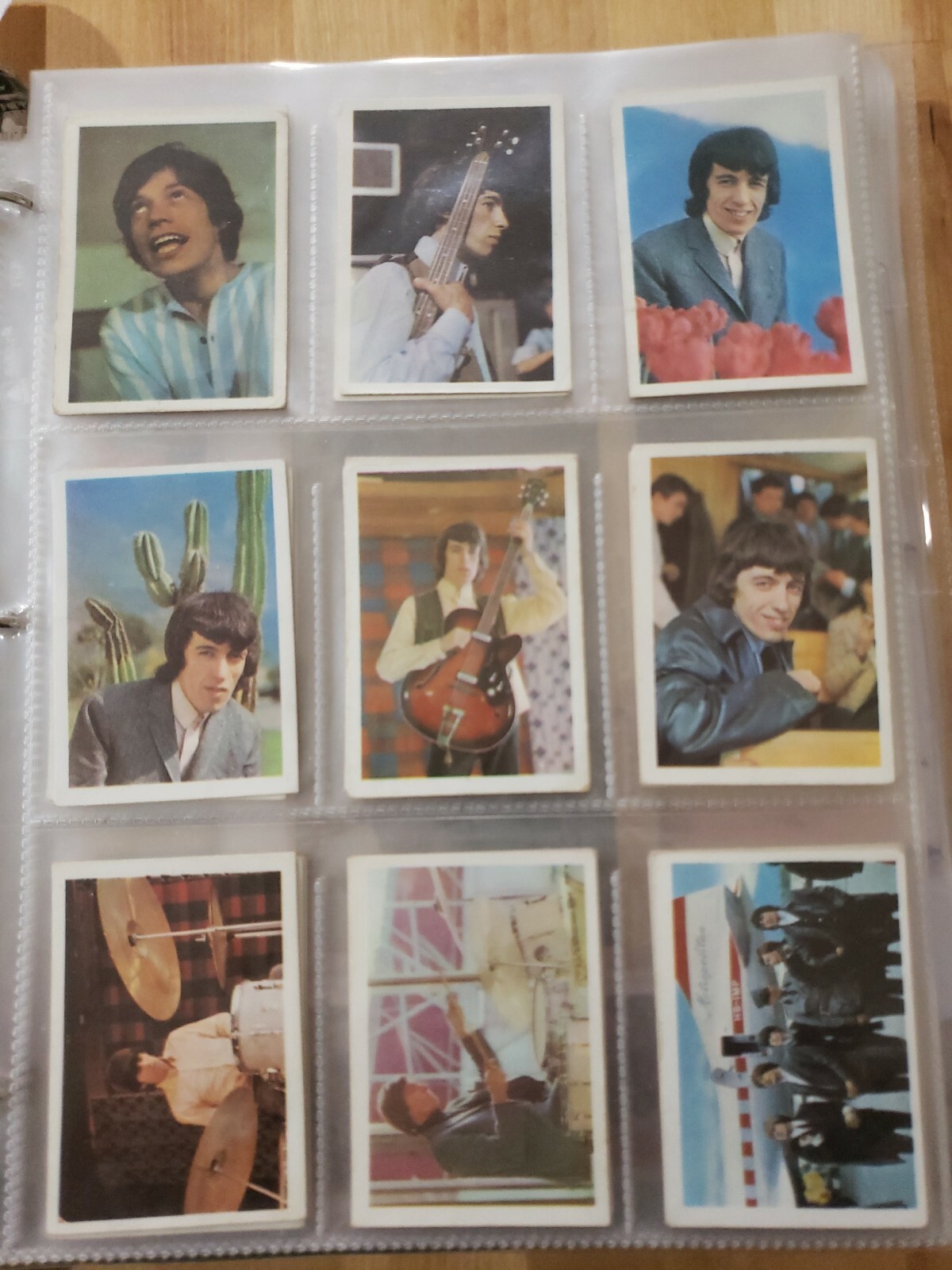 Rare 1965 ABC ROLLING STONES 40 Card SET Mick Jagger Keith Richard Old Rock&Roll
