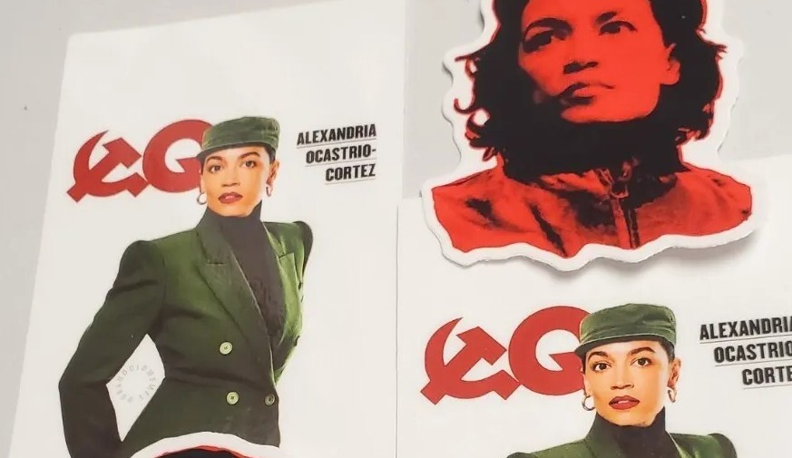 SEXY AOC ALEXANDRIA OCASIO CORTEZ STICKERS 4 PACK **WORLDWIDE 🌐 SHIPPING** SEXY AOC ALEXANDRIA OCASIO CORTEZ STICKERS 4 PACK **WORLDWIDE 🌐 SHIPPING**